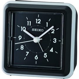 Seiko Wecker, Kunststoff, schwarz, Standard