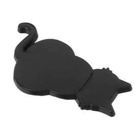 ABOOFAN Metal Cat Car Sticker Decorative Cat Decal for Cars Motorcycles Trucks Durable Metal Badge Unique Auto Accessory for Stylish Vehicle Decor