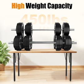 Hocamel Adjustable Table Legs 18-30 inch (45-75cm), Metal Desk Legs Ø45/50 mm with Screws, Telescopic Legs for Home and Office,Kitchen, Classroom Activity Table,Tabletops, DIY Desk, RV(4-Pack)-Black
