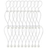 Waziaqoc 30 Pcs Ball Bungee Cords 4,6,9 Inch, Tarp Ball