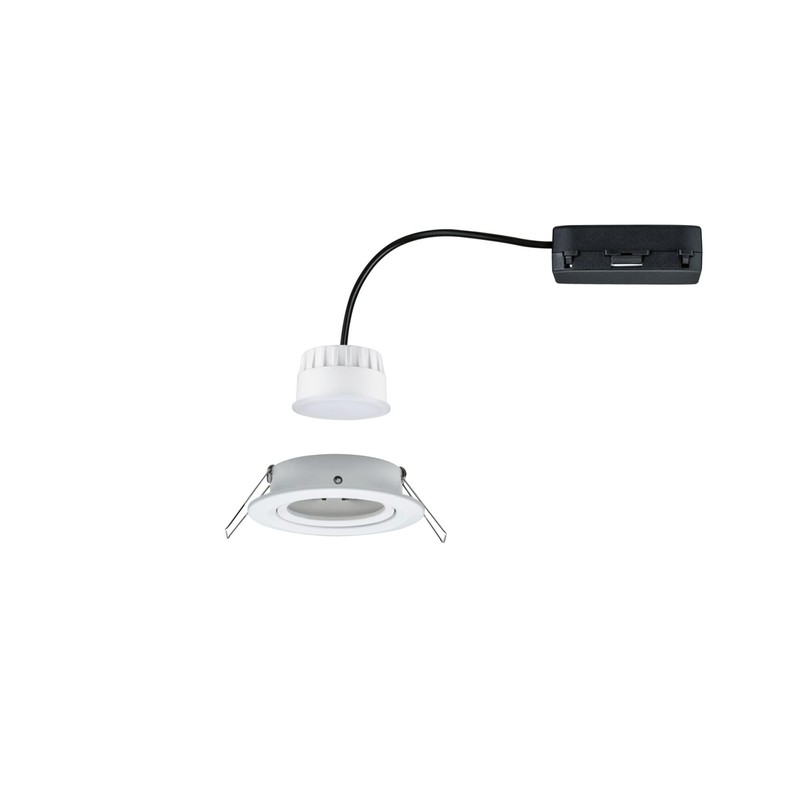 Paulmann Nova Coin 92438 LED Recessed Light Round 84 mm