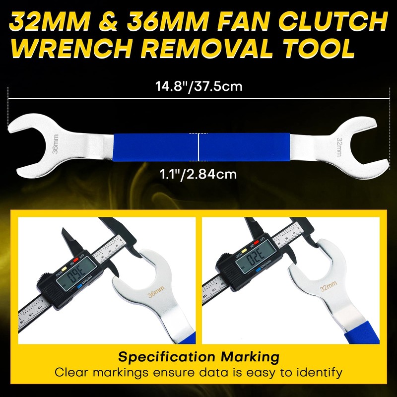 Acymner Fan Clutch Removal Tool Kit