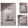 Travel Shoe Storage Bag Dustproof Portable Handle Multiple Pockets Space