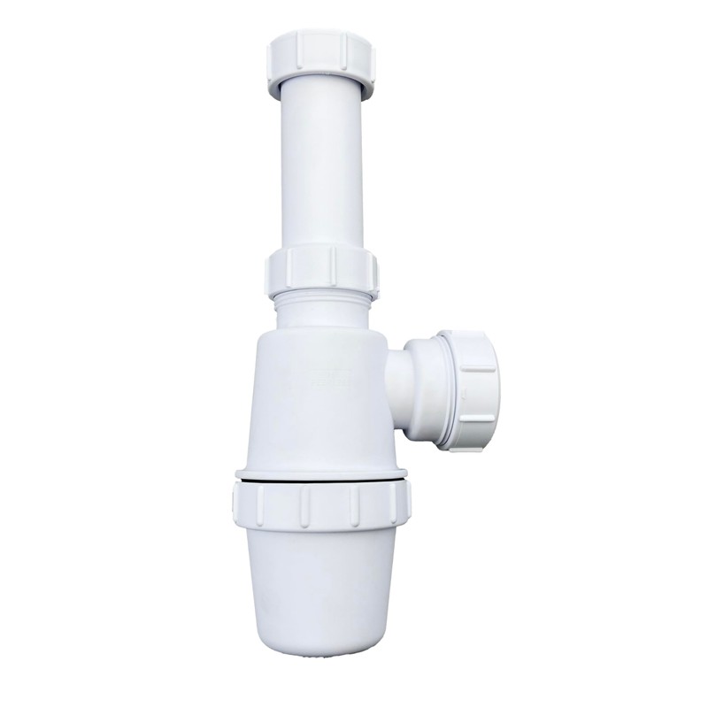 PlumbEZ Telescopic Adjustable Bottle Trap - 32mm (1.1/4") Sink Waste