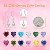BELRYO Leverback Earrings Women Infinity Dangle Drop Earrings 925 Sterling
