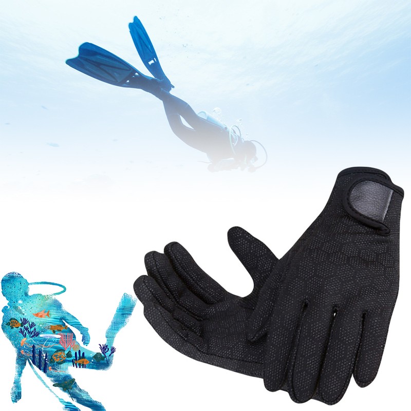 2MM Neoprene Diving Gloves for Snorkeling Swimming Surfing Kayaking Rafting
