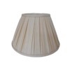 Enya 14" Cream Box Pleated Lampshade