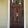 Savagrow Door Knocker,4.25" Hole Center,Silver European,1Pcs