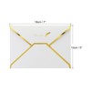 PATIKIL V Flap Envelopes, 10 Pack 7 x 5'' Luxury