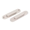 Sliding Door Handles Set Smoothing Surfaces Aluminum Alloy Closet Door