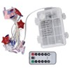 Independence Day Light String Wireless Remote Control IP44 Waterproof Timing