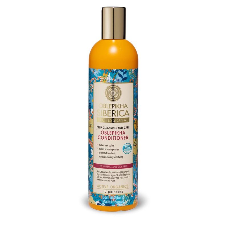 Active Organic Sea Buckthorn Balm for Normal and Oily Hair