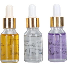 Aceite para Cutículas para Uñas, Aceite Nutritivo para Cutículas Hidratante para Uñas Piel Muerta 15 Ml X 3 Botellas Hidratación Intensiva con árbol de té de Naranja para el