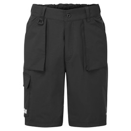 Gill OS3 Coastal Sailing Shorts - Waterproof, Breathable & Stain Repellent (Black, XL)