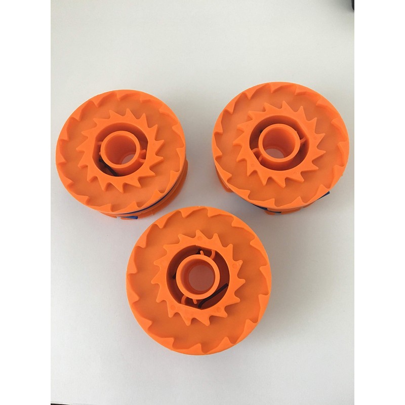 Garden Machinery Spares 3 Pack Spool & Line Fits Argos