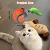 JIMACRO Active Rolling with Tail, Interactive Cat Toy, Intelligent Interactive