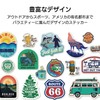 Sticker Pack San Francisco Golden Gate Bridge Large