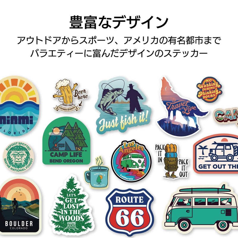 Sticker Pack San Francisco Golden Gate Bridge Large