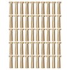 50 Pcs 5mm Battery Connector Plug 5mm Brass High Hardness
