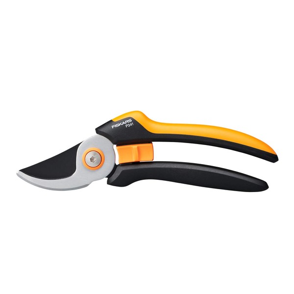 Fiskars Bypass Garden Pruners L, Solid, P341, For fresh branches