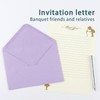 50 Pack 4 x 6 Envelopes A4 Multicolor Envelopes, V