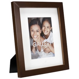Malden International Designs 8x10 Matted To 5x7 Walnut Picture Frame (1168-75)
