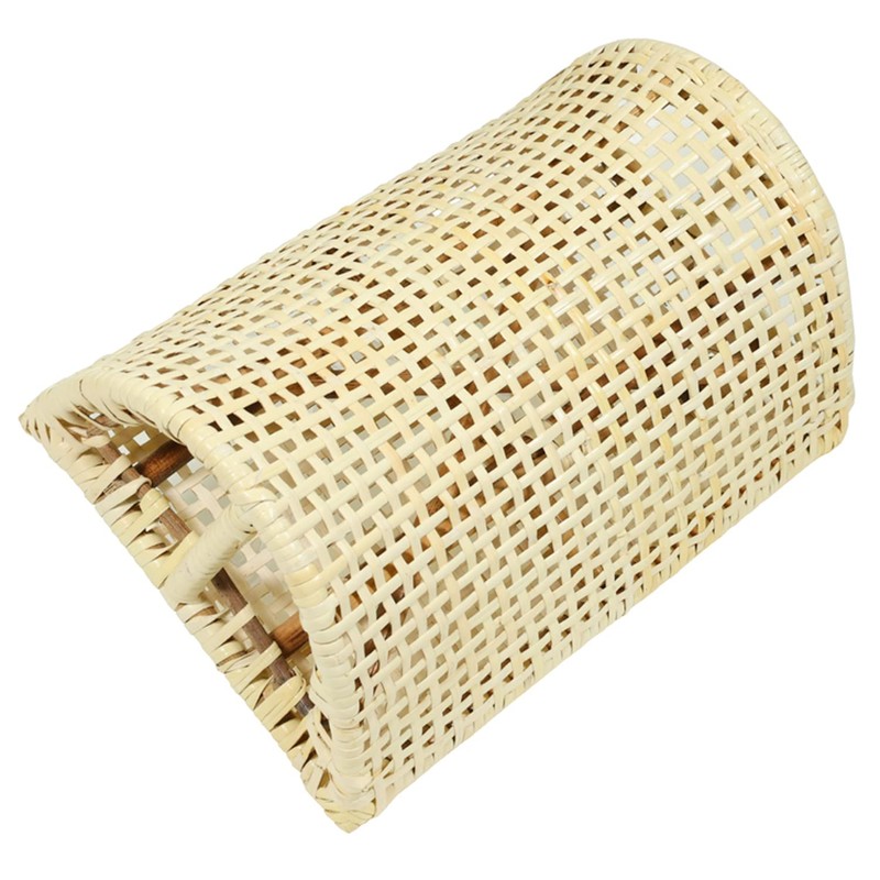 Oshimaya Rattan Neck Pillow, Natural, Approx. 11.8 x 7.9 x