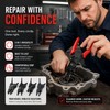 4-in-1 Circlip Pliers Set for Ring Repairs – Interchangeable Snap