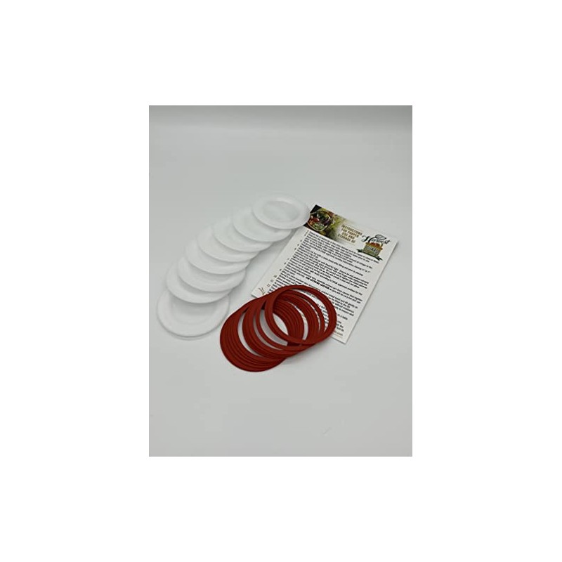 Harvest Guard Reusable Canning Lids - 100 Wide Lids and