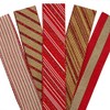 2 1/2" X 10 Yards Red/White Candy Cane STRPS Wired