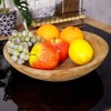 Vilde Wooden Fruit Bowl Serving Bowl 30 x 6.5 cm