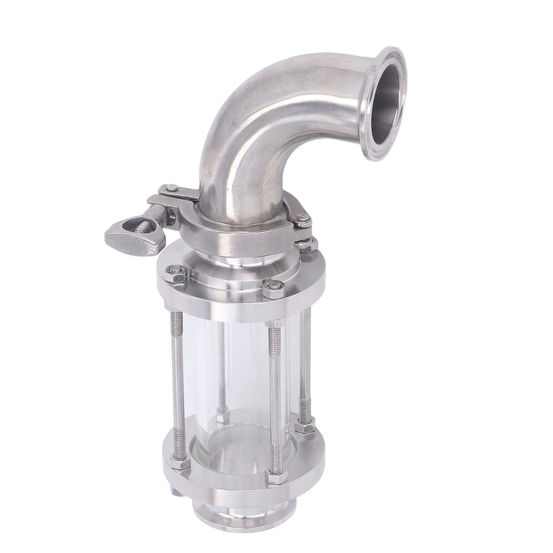 Sanitary Elbow Fitting 90° Stainless Steel Good Sealing Rustproof Pipe