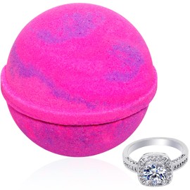 Bath Bomb with Ring Inside Love Potion Extra Large 10 oz. Made in USA (Ring Size 7)