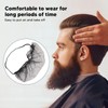 Uxsiya Red para Barba, Protectores para Barba Transpirable Desechable para