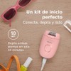 Philips Depiladora Eléctrica Serie 2000 para Mujer Uso en Piernas