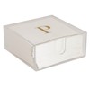 Luxe Party 2 Pack Acrylic Cocktail Napkin Holder in Clear
