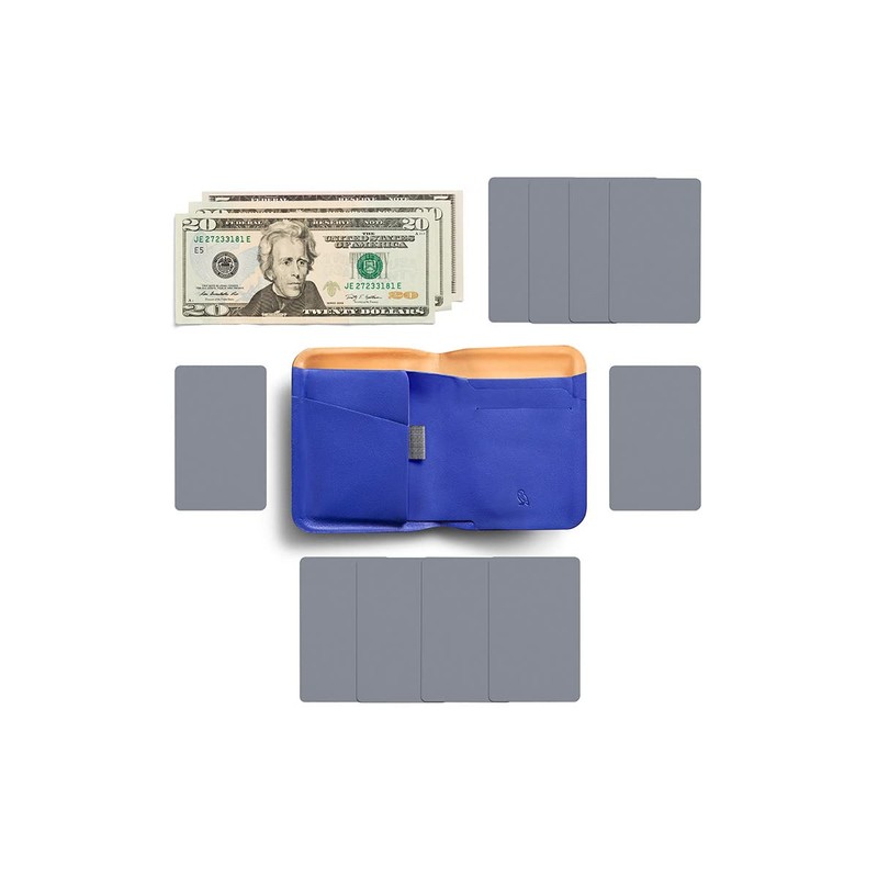 Bellroy Apex Note Sleeve – (Molded leather billfold wallet, RFID