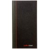 Collins Ideal Double Cash Manuscript Book - 192 Pages, Black