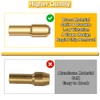 EATBALE Brass Collet Drill Bit Chuck Accessories, Micro Twist Drill