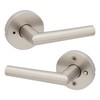 Kwikset Milan Interior Privacy Door Handle with Lock, Door Lever