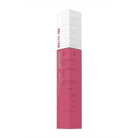 Maybelline SuperStay Matte Ink Labial Líquido, Larga Duración 16 Horas, Alta Pigmentación Sin Transferencia, Aplicador de Precisión en Flecha, Tono 15