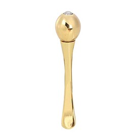 Yinhing Eye Massager Wand for Wrinkles, Zinc Alloy Spoon Roller Applicator | Portable dual-end design for cream application and massage, reduces dark 