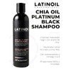 Chía Oil Platinum Black Shampoo Matizador Negro Sin Sulfatos 250ml