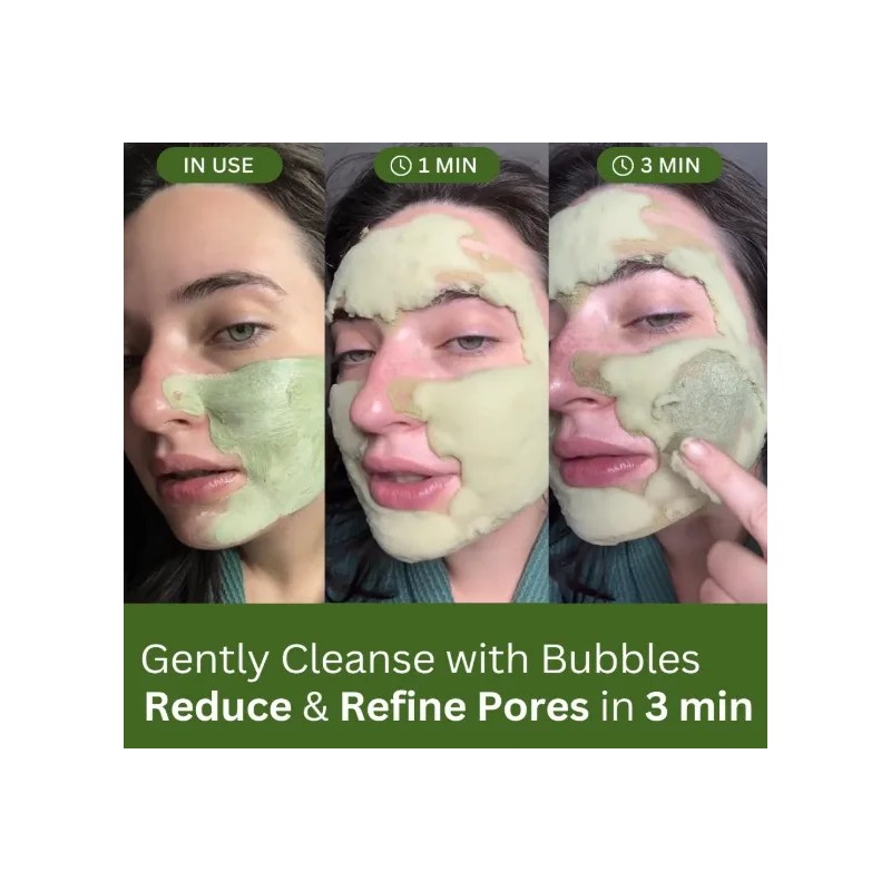 P.calm Holy Basil Bubble Deep Mask 90g Tipo De Piel
