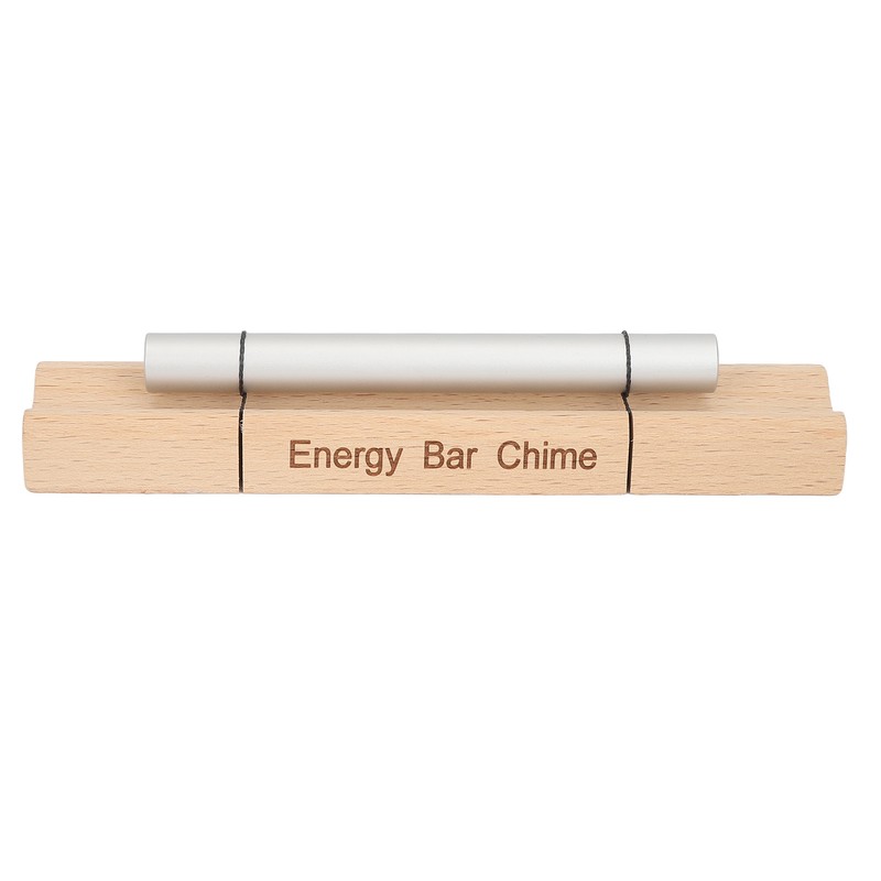 Meditation Chimes Mindfulness Aluminum Alloy Wooden Single Sound Hand Bell