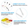 Pack of 200 Fruit Forks Children, Mini Eyes Fruit Forks,