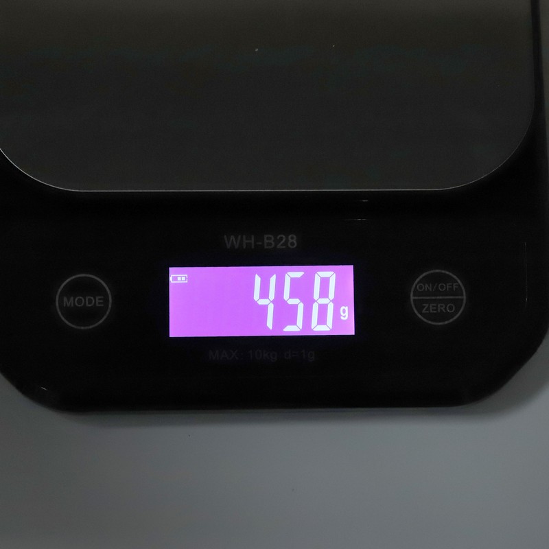 Kitchen Scale 0.035oz to 22.0lb IP7 Waterproof LCD Display Stainless
