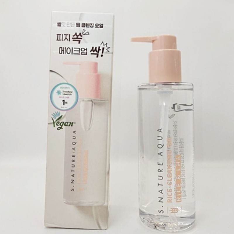 Esnature S-Nature Aqua Rice Cleansing Oil 200ml Mild Cleansing /