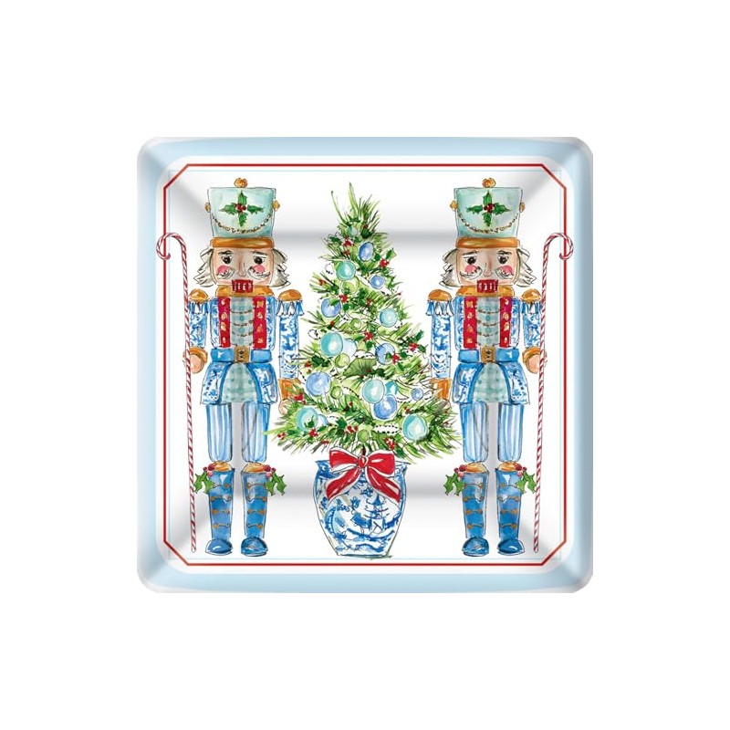 Boston International Paper Plates Square |Appetizer + Dessert Size, 7