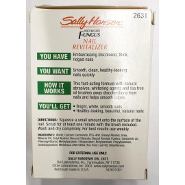 Sally Hansen NEW SALLY HANSEN NAIL REVITALIZER WITH TEA TREE OIL STOP HIDING YOUR NAILS!